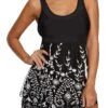 Tribal Print Scoop Back Swimdress And Shorts -Rosewe Promotion Store 226530 P 161103958502200