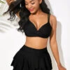 Ruffle Hem High Waisted Spaghetti Strap Bikini Set -Rosewe Promotion Store 244693 P 1638053552339