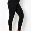 High Waist Black Super Elastic Legging -Rosewe Promotion Store 248688 P 1598578576534