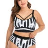 Printed Spaghetti Strap Plus Size Bikini Set -Rosewe Promotion Store 264472 P 1611039013468