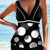 Wide Strap Polka Dot Tankini Set -Rosewe Promotion Store 267715 P 1615264920434
