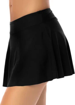 Solid High Waisted Swim Skirt -Rosewe Promotion Store 267825 P 161779014006402