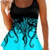 Octopus Print Double Strap Swimdress And Panty 2 Octopus Print Double Strap Swimdress And Panty -Rosewe Promotion Store 269381 P 1616563846852