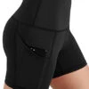 Solid High Waisted Pocket Detail Swim Shorts -Rosewe Promotion Store 271108 P 1619319771331 1