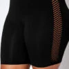 High Waist Plus Size Mesh Stitching Swim Shorts -Rosewe Promotion Store 271217 P 1623215834908