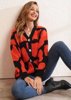 Long Sleeve Button Up Pocket Design Cardigan -Rosewe Promotion Store 280411 P 16287663797713