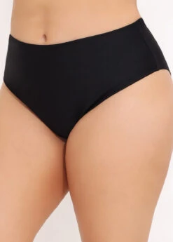 Mid Waist Solid Bikini Bottom For Women -Rosewe Promotion Store 288534 P 16415204692593 1