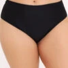 Black Plus Size High Waisted Swimwear Panty -Rosewe Promotion Store 288534 P 16415204692690