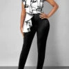Flounce Abstract Art Print Color Block Jumpsuit -Rosewe Promotion Store 297524 P 1644813844959
