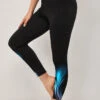 Black High Waisted Ombre Leggings For Women -Rosewe Promotion Store 310885 P 1659684063371
