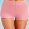 Mid Waisted Light Pink Swimwear Shorts -Rosewe Promotion Store 319913 P 16702238415520