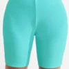 High Waisted Mint Green Plus Size Swim Shorts -Rosewe Promotion Store 319926 P 16738684227110