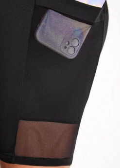 Pocket High Waisted Black Beach Shorts -Rosewe Promotion Store 322455 P 16722265977873