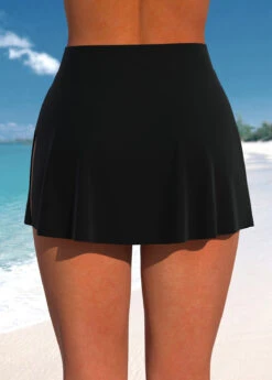 Mid Waisted Black Multi Way Pantskirt -Rosewe Promotion Store 325974 P 1677833832073