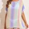 Ombre Tassel Multi Color Cover Up -Rosewe Promotion Store 327132 P 16806042537322