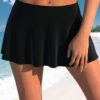 Plus Size Mid Waisted Black Pantskirt -Rosewe Promotion Store 327513 P 1685961680488