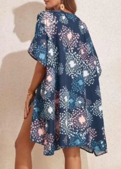 Split Navy Open Front Cover Up 9 Split Navy Open Front Cover Up -Rosewe Promotion Store 327600 P 16805025699941