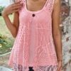 Two Piece Round Neck Pink Tank Top -Rosewe Promotion Store 330445 P 16835128796320 1