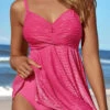 Mid Waisted Criss Cross Swimdress Set -Rosewe Promotion Store 330951 P 16866343918880