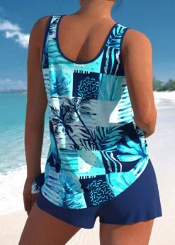 High Waisted Tropical Plants Print Tie Tankini Set -Rosewe Promotion Store 332141 P 1681884186947 1
