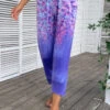 Ditsy Floral Print Pocket Multi Color Jogger Pants -Rosewe Promotion Store 334573 P 16876920579020