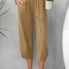 Light Coffee High Waisted Pocket Pants -Rosewe Promotion Store 335002 P 16850968464650