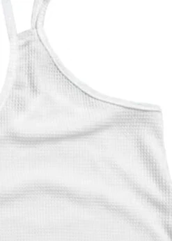Double Straps White Scoop Neck Camisole Top -Rosewe Promotion Store 335259 P 1685424861948