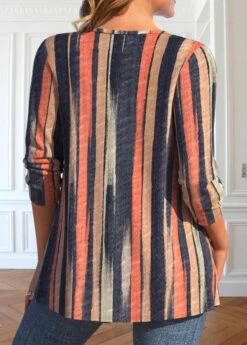 Geometric Print Two Piece Tank Top And Cardigan -Rosewe Promotion Store 338592 P 1689673560117 1